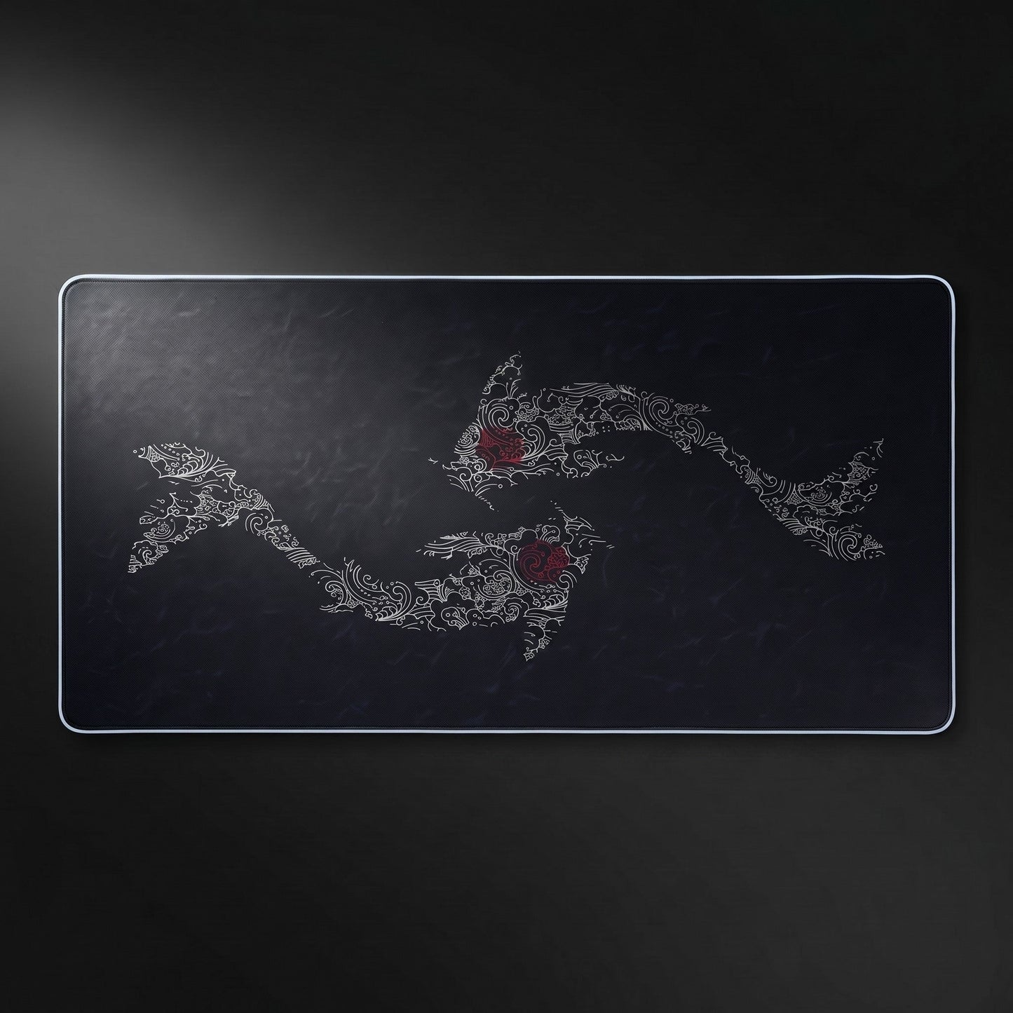 XL Extended Desk Pad – Premium Black Mouse & Keyboard Mat - mexup